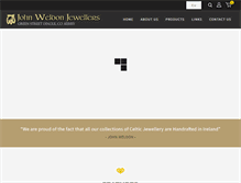 Tablet Screenshot of johnweldonjewellers.com